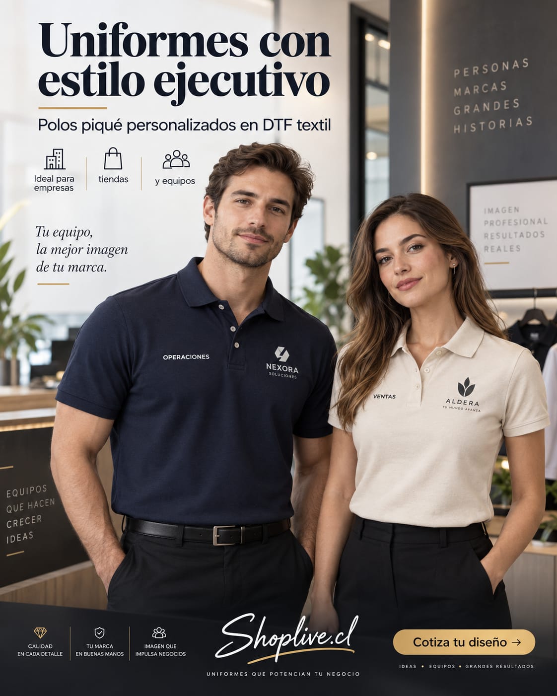 Polera personalizada modelo 3