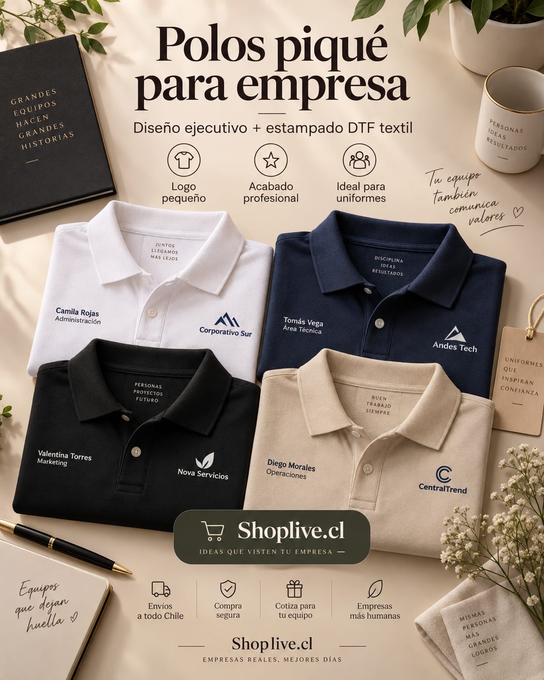 Polera personalizada modelo 4